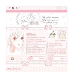 detailed 2 page ( pink theme )
